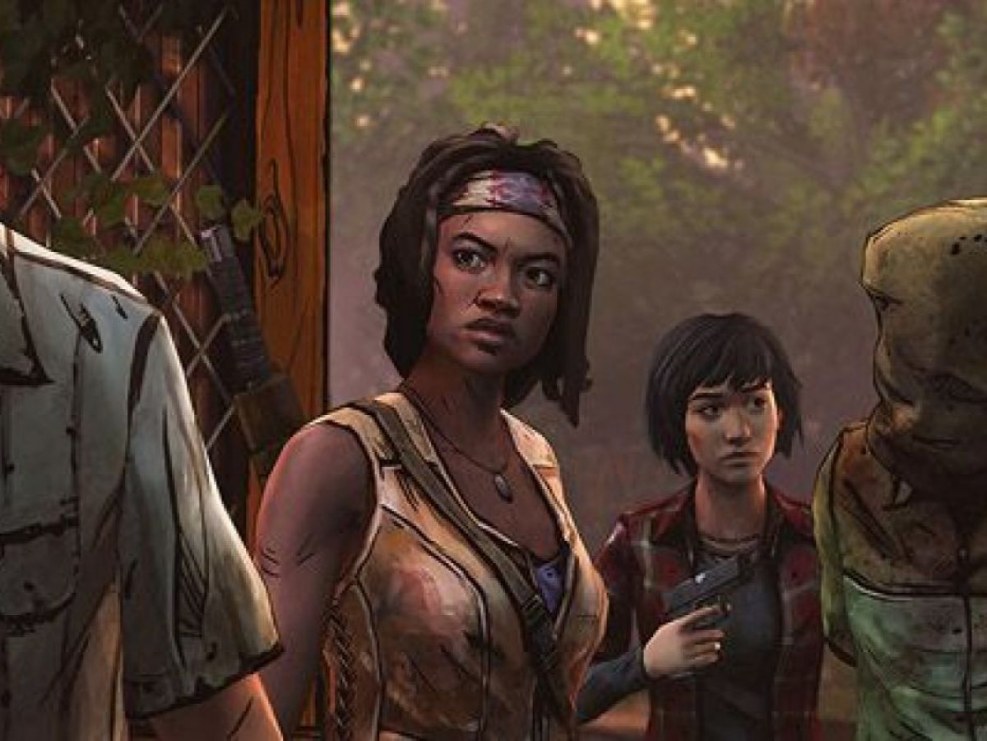 Karl and Mishon The Walking Dead