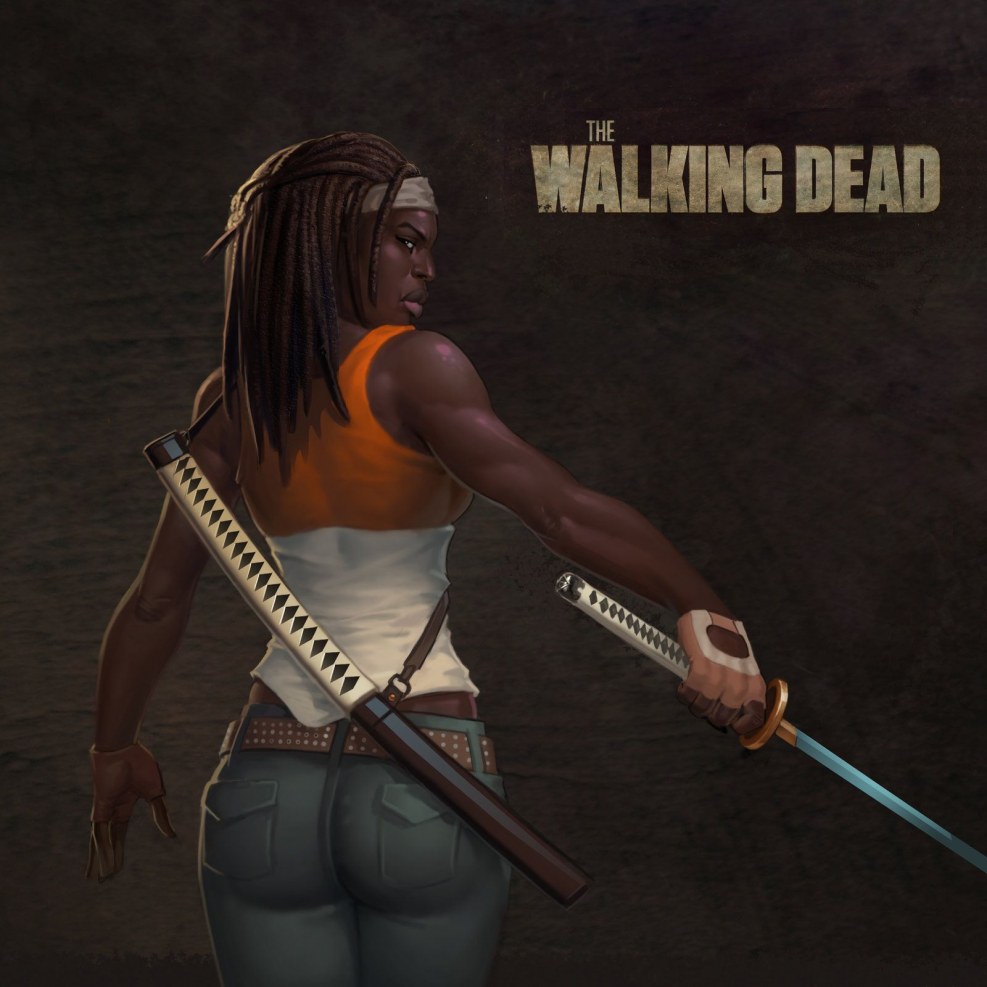 Walking dead ass Mishonn