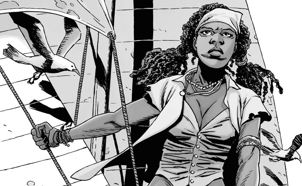 Mishon from the walking dead