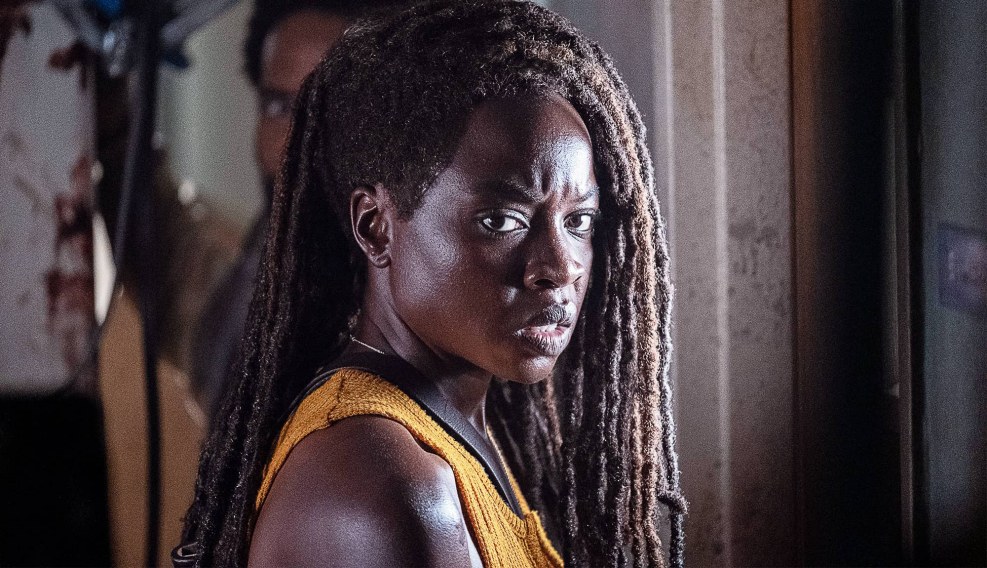 Danaj Gurira bed scene