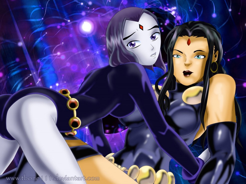 Teen Titans girls with members