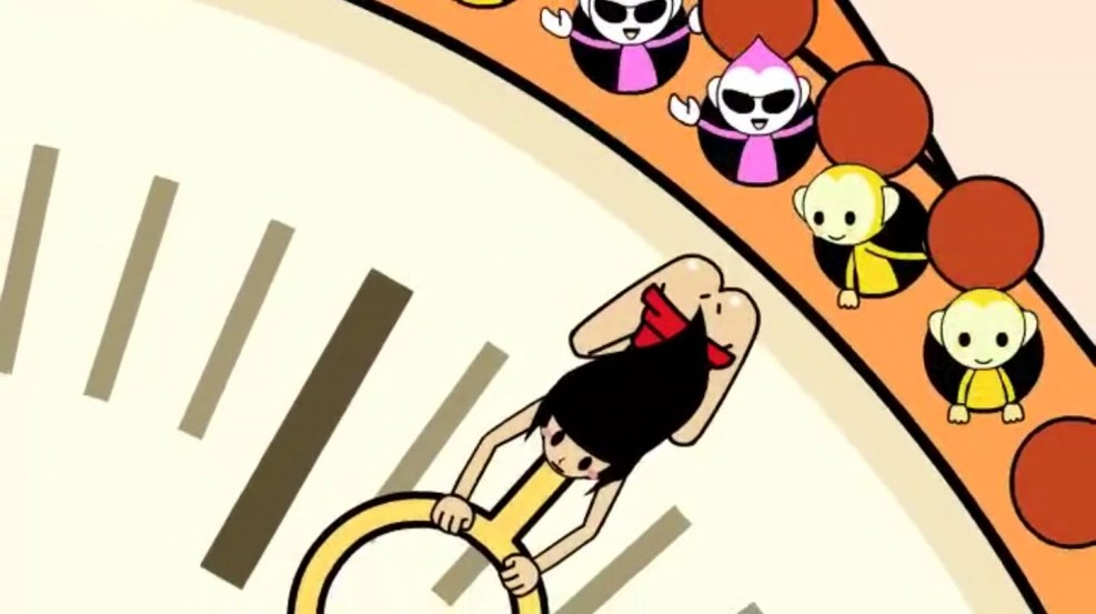 Peachypop34 Rhythm Heaven - Reporter Girl GIF