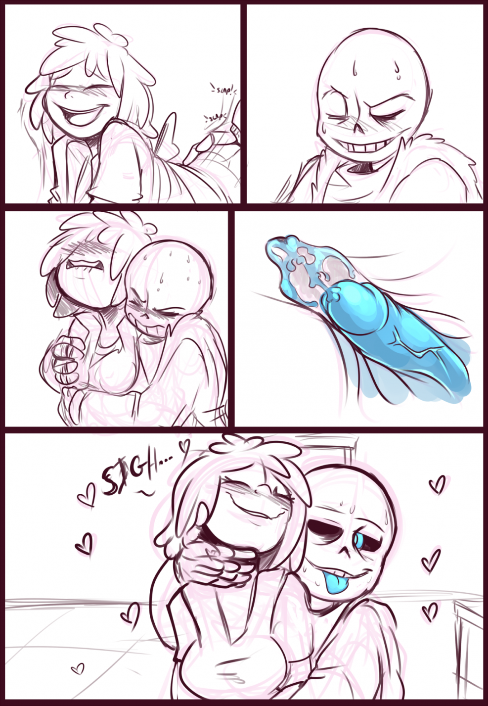 Frisc + Sans 18 + Comics Sex