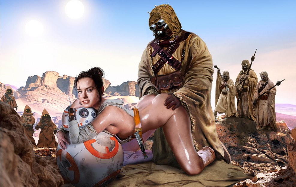 Daisy Ridley Star Wars Rey Naked