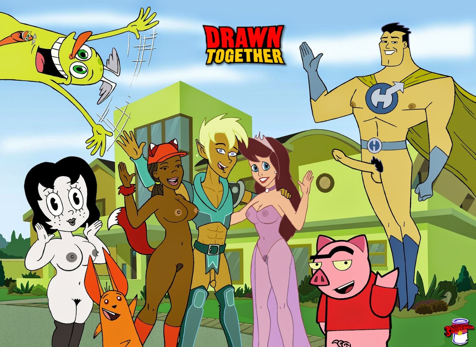 Drawn Together Nude