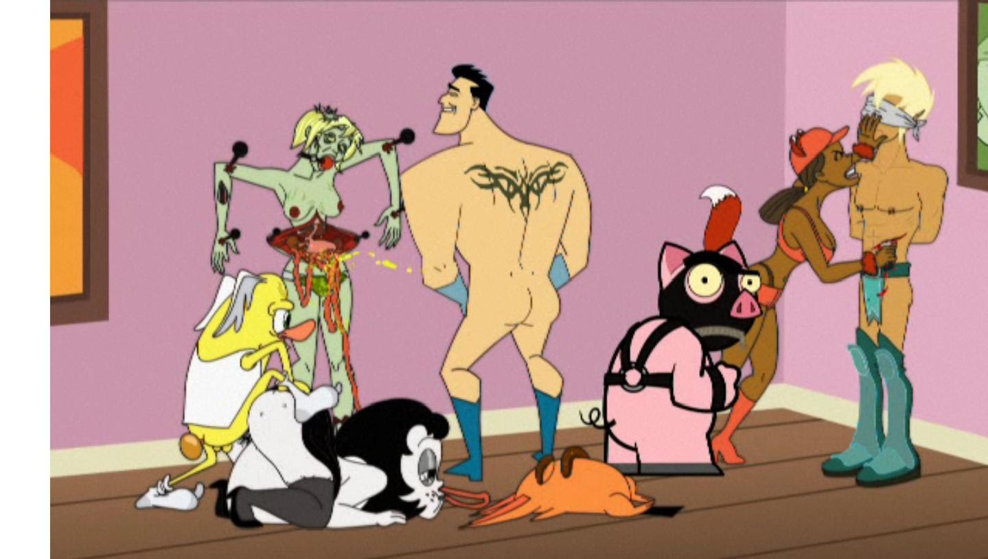 Drawn together nudity