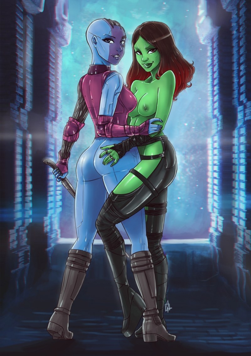 Guardians of the galaxy gamora Rule34
