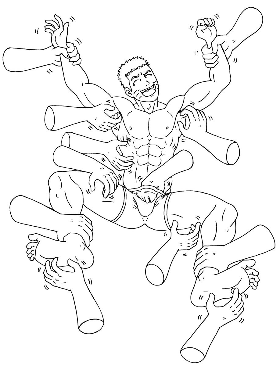 Torture guys jerking hentai