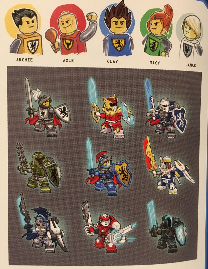 Channel Series Channel Carousel about Lego, Knights