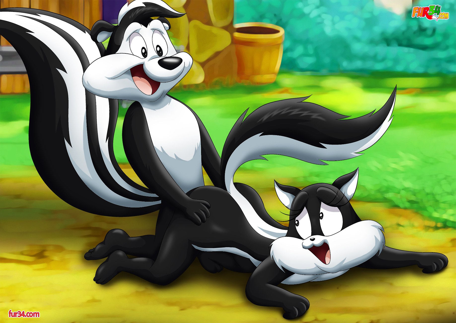 PEPE LE PEW AND PENELOPE (40 photos) .