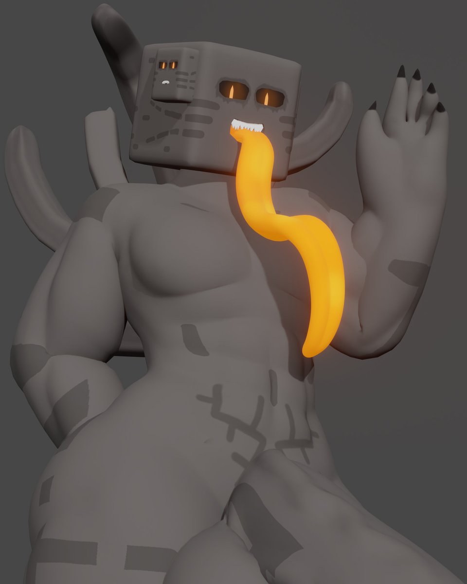 Hentai with gast in minecraft