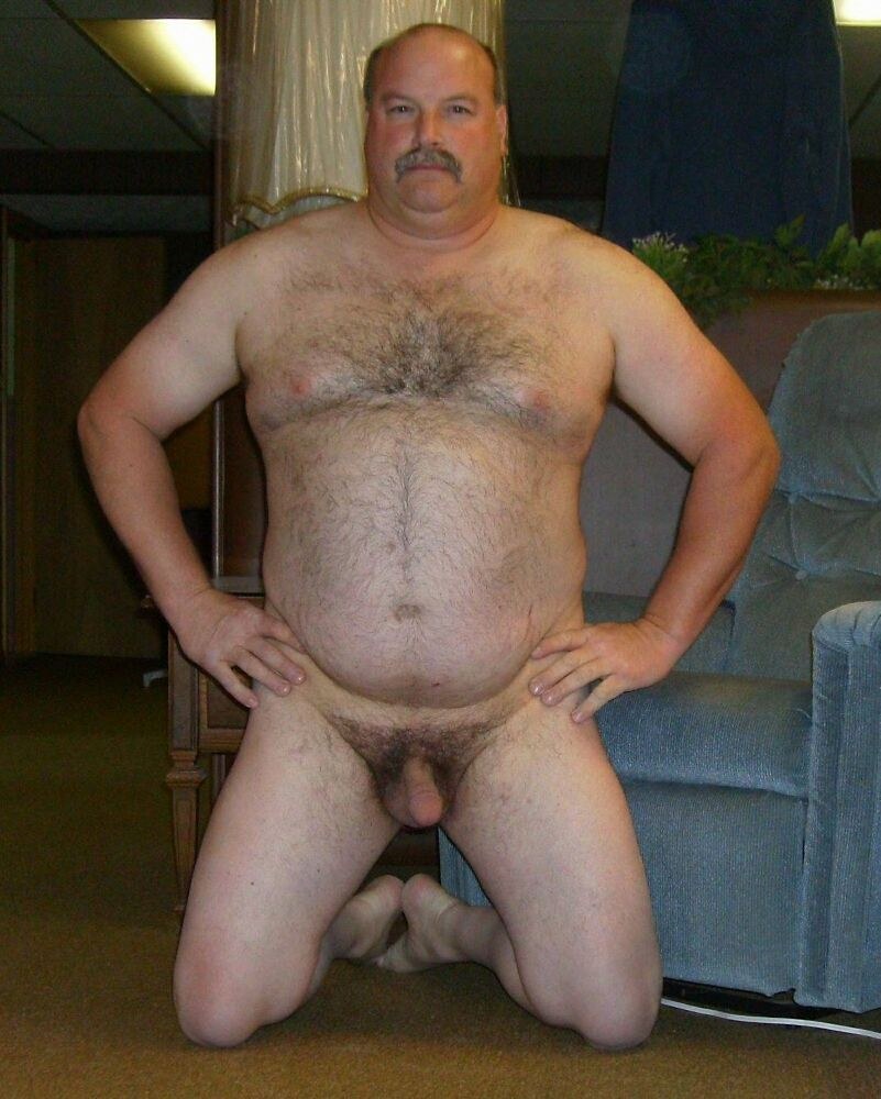 Thick hairy young men