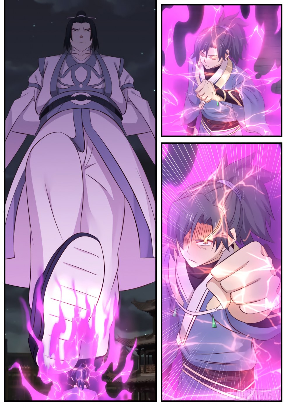 MANHUA peak of martial arts