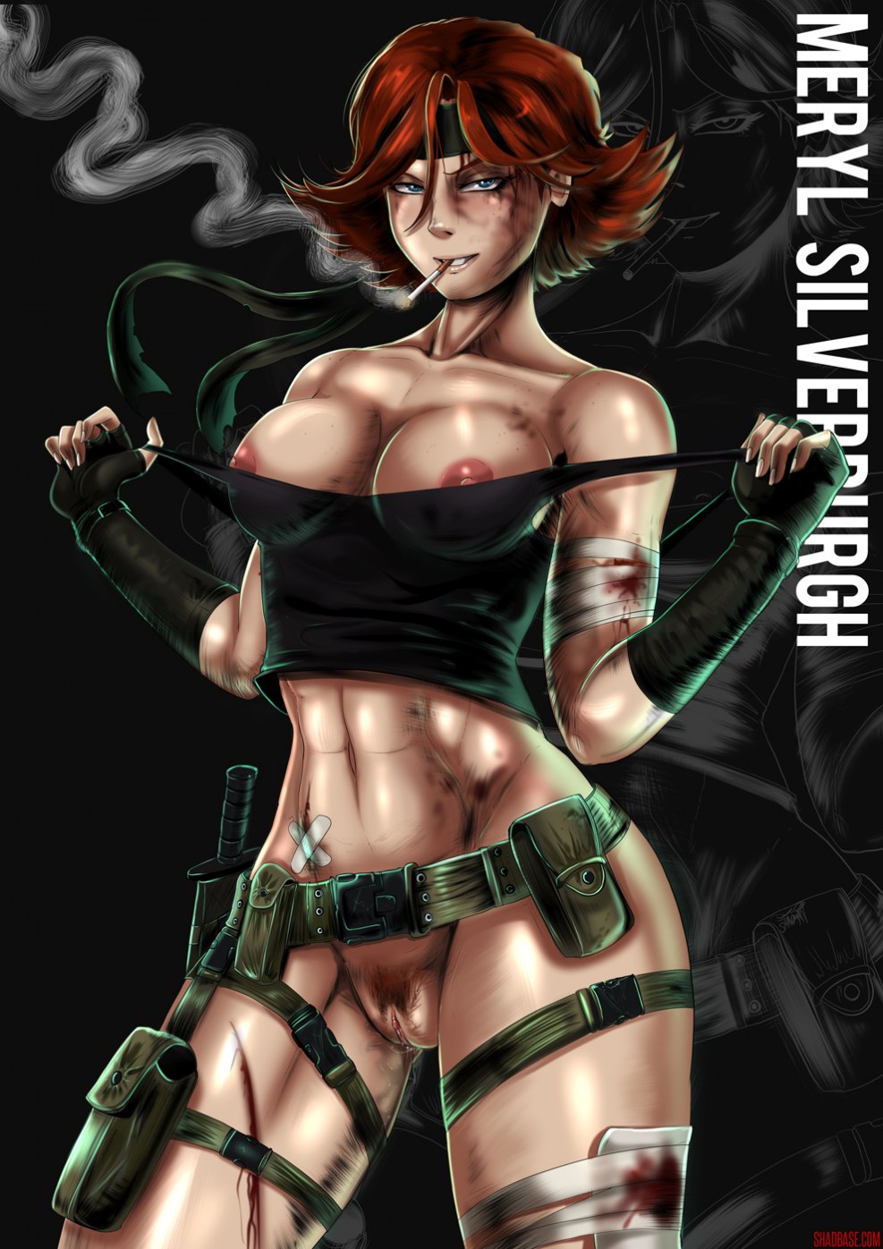 MERYL SILVERBURGH METAL GEAR SOLID ERO