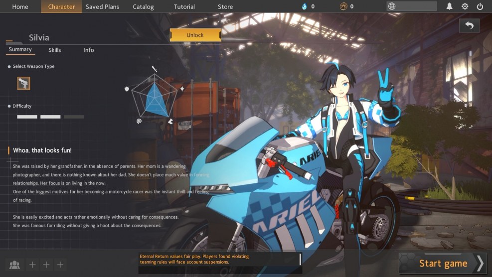 Eternal Return Black Survival Jackie