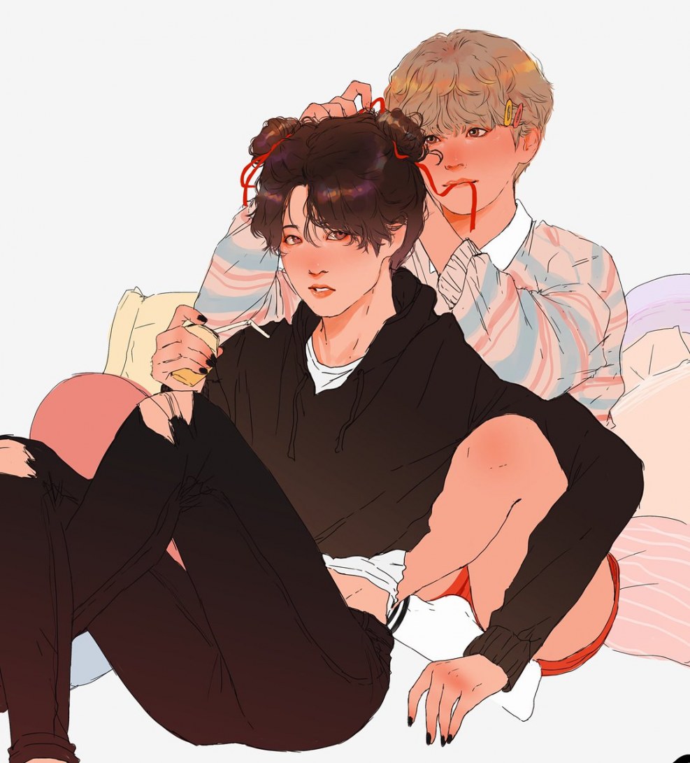 BTS Art 18 Wig