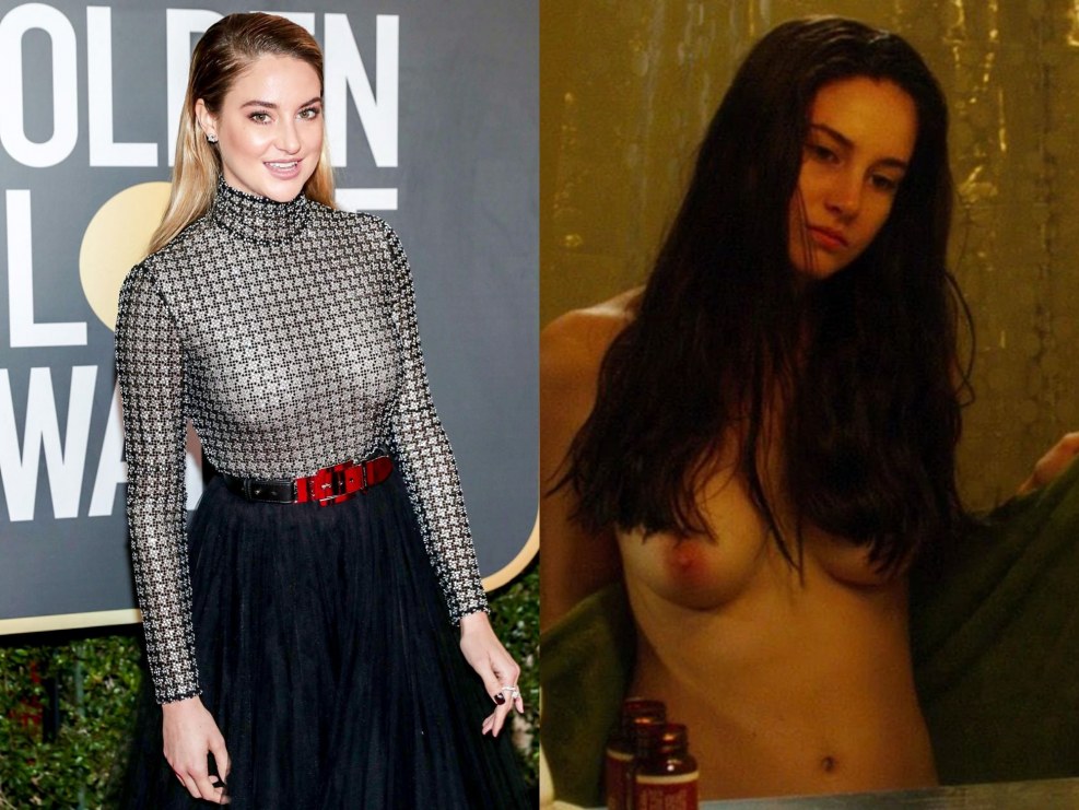 Actress Shailene Woodley naked
