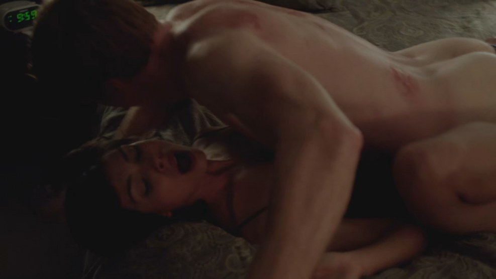 Morena Baccarin nude in Deadpool