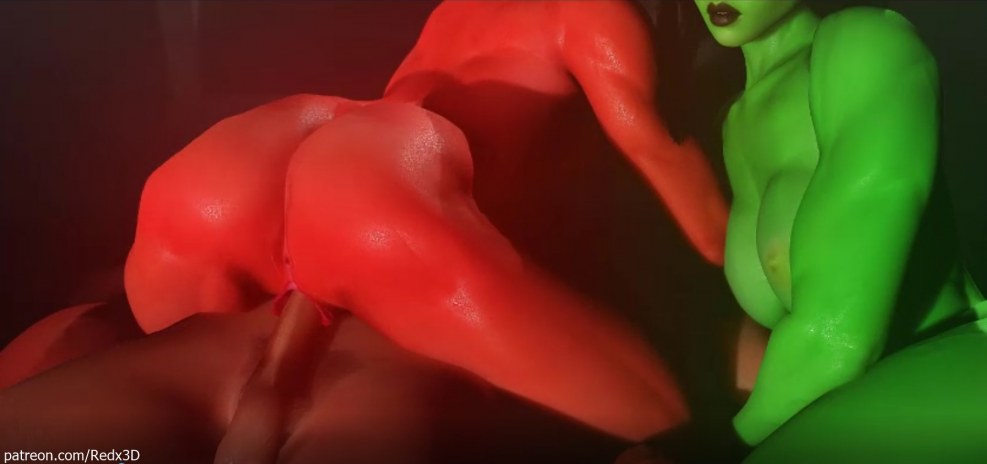 Marvel Red Woman Hulk Big Ass