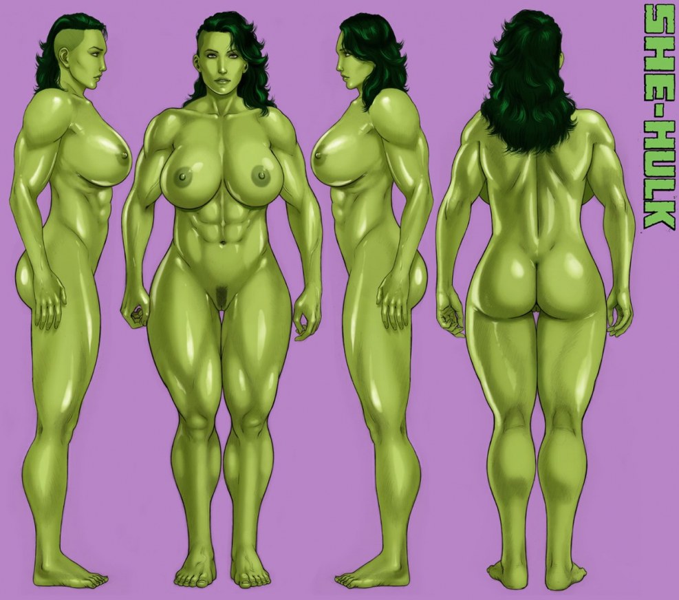 She Hulk Transformation Laurie Steele Tits