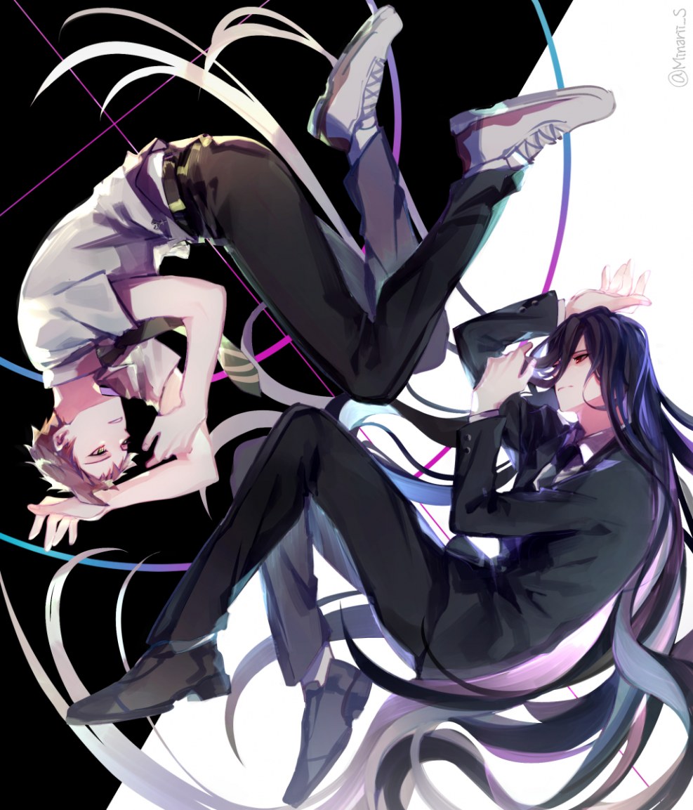 Kamakura Izura and Nagito Komaeda Yaa +18