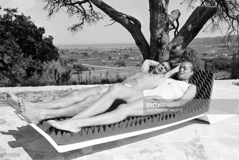 Marianna Feitfull Alain Delon