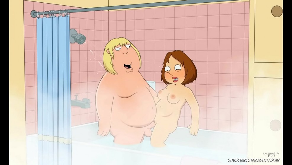 Naked Lois Griffin and Chris