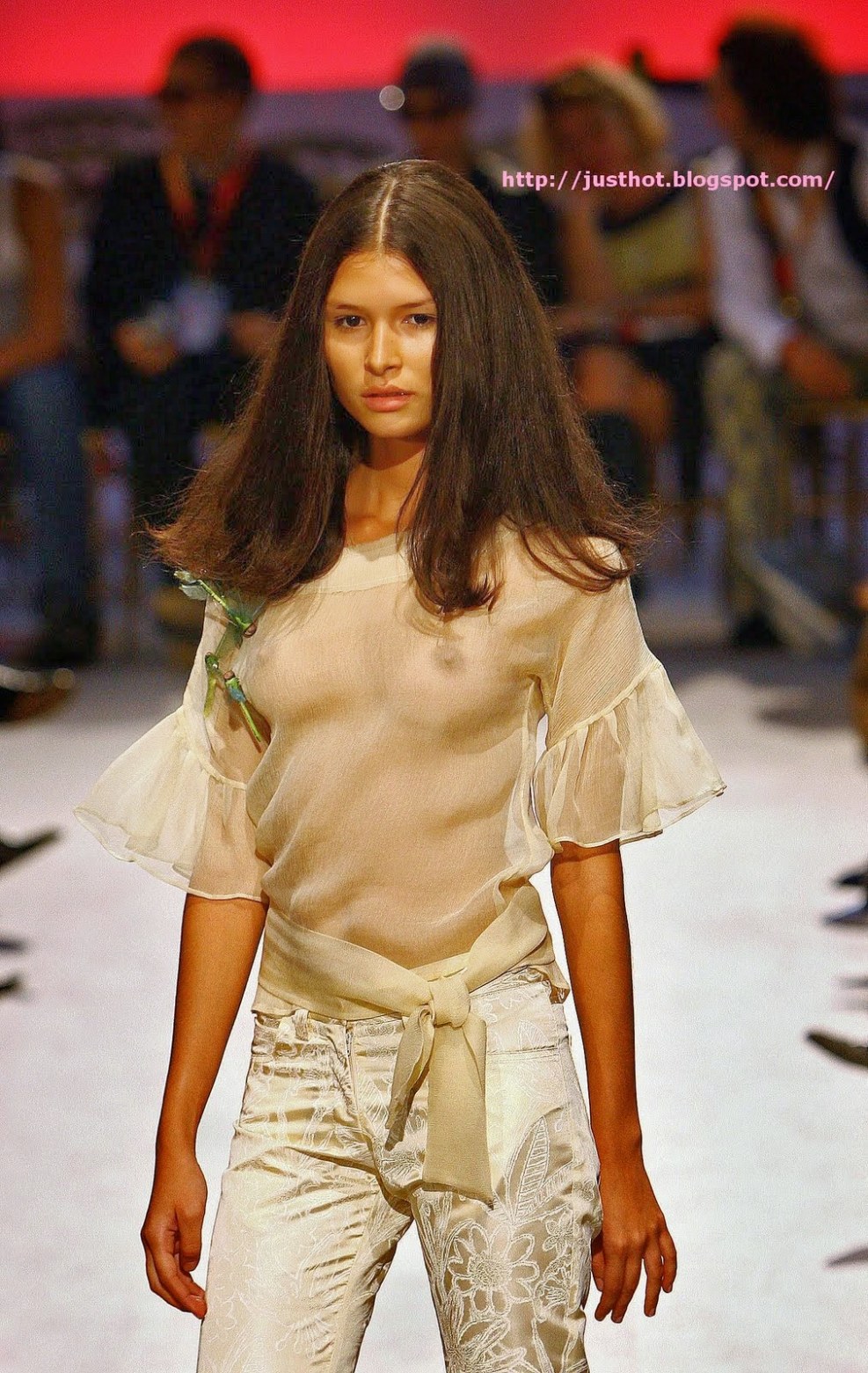 Little Sisi on the podium