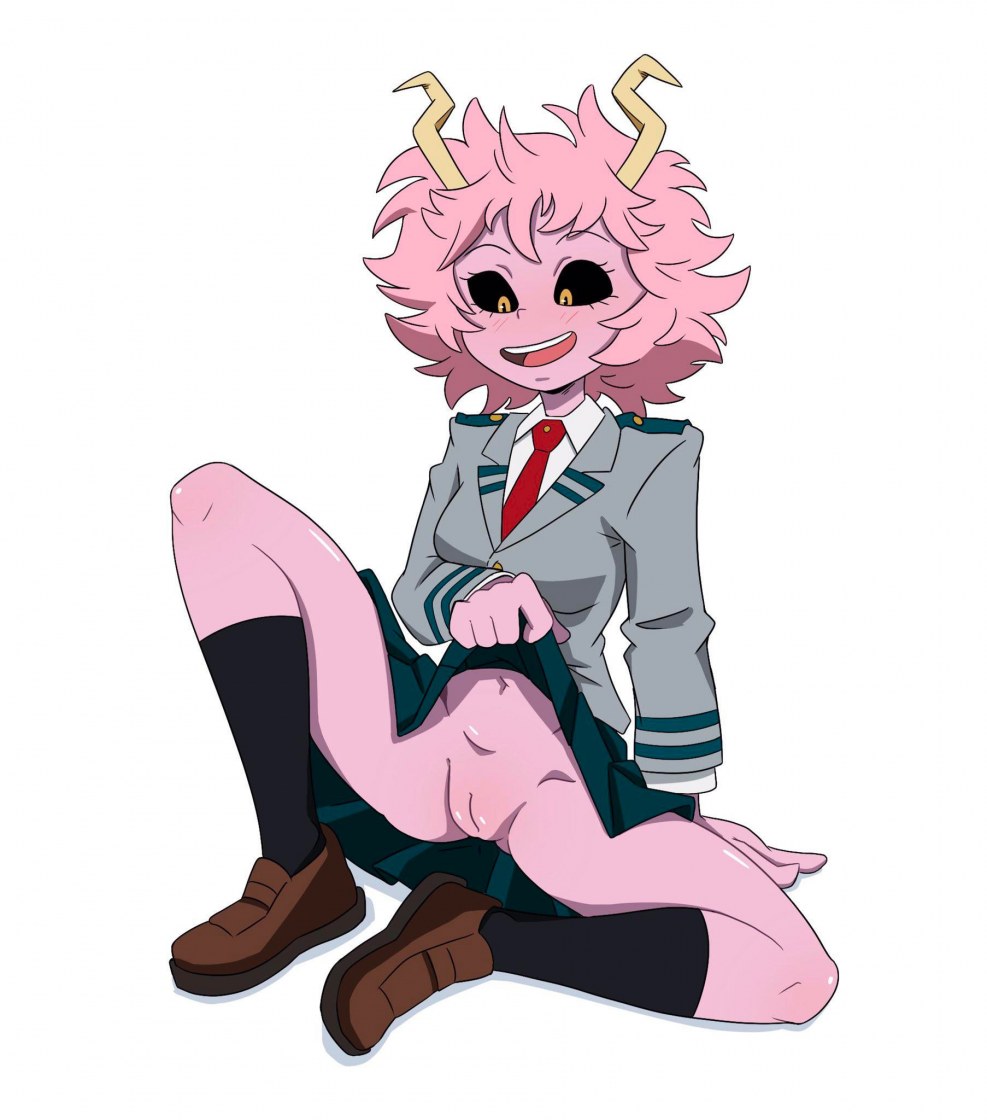 My heroic Academy Mina Ashido Hentai and Momo