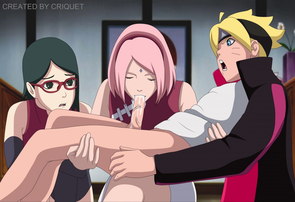 Hentai Boruto X Sakura Created by CRIQUET