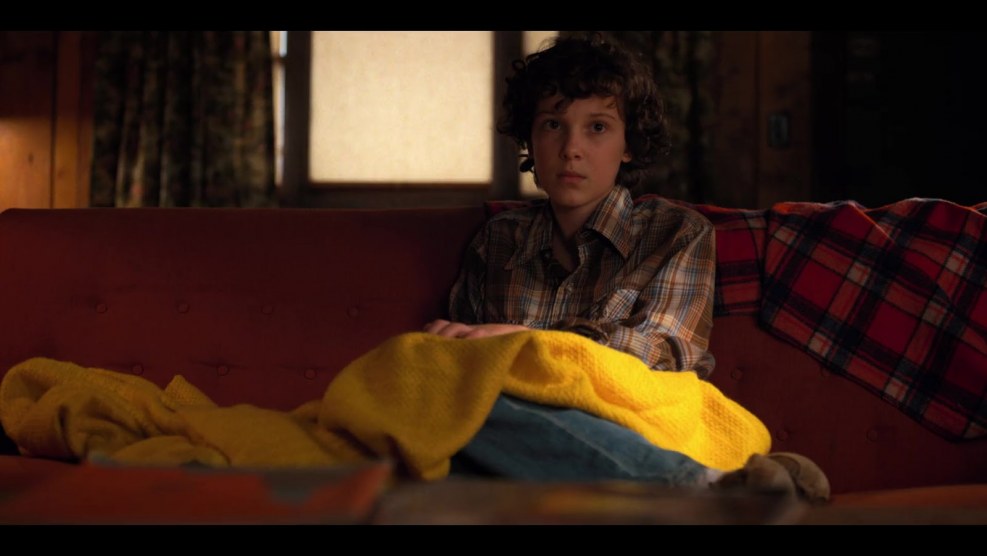 Eleven and Mike Kiss