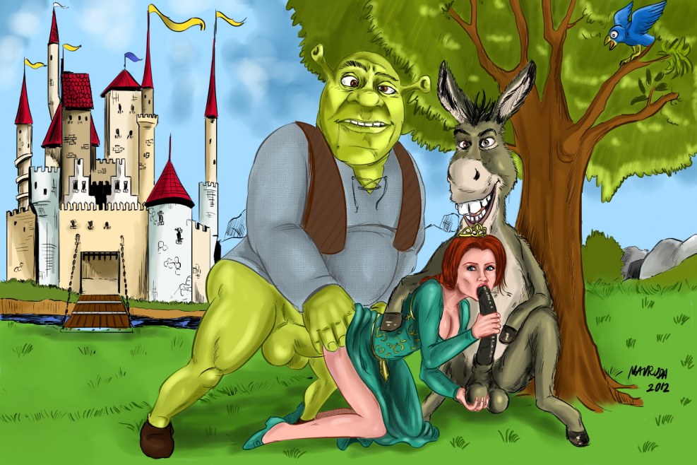 Erotic cartoons Shrek