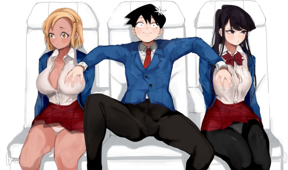 Komi-san and Tadano hentai