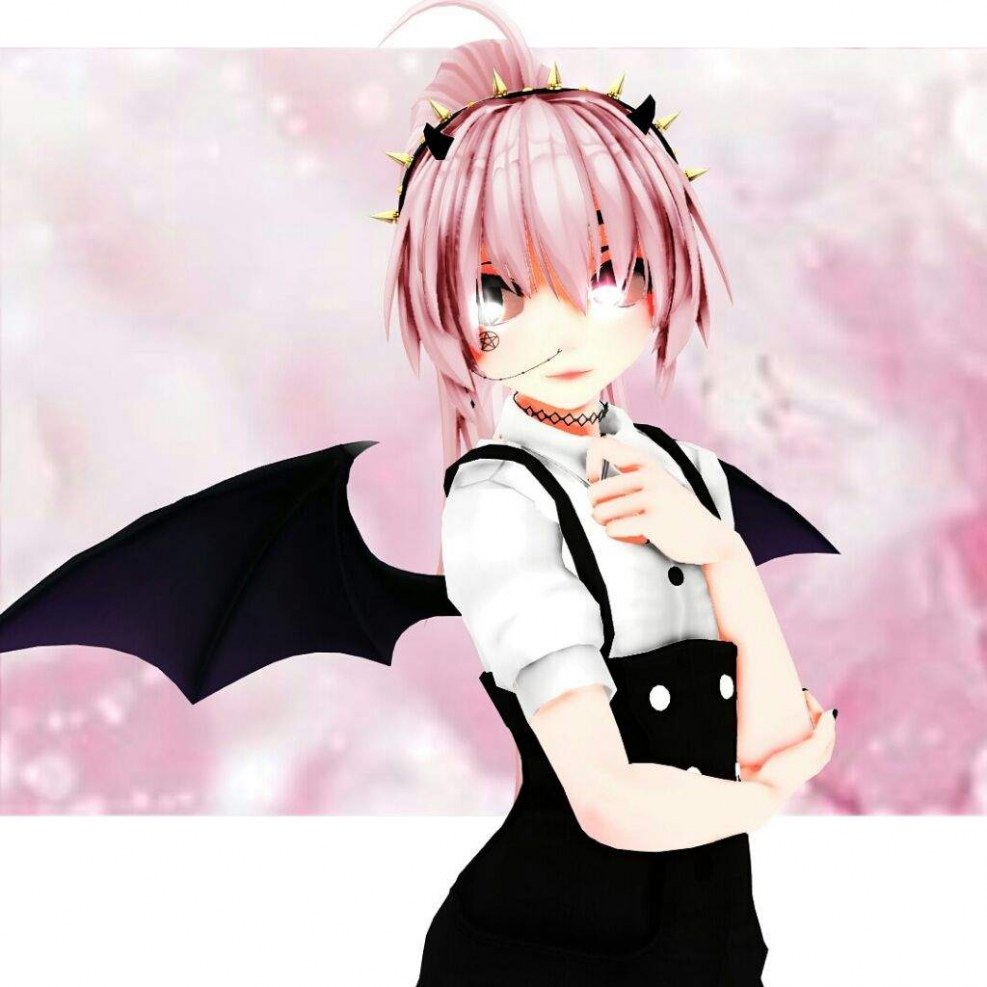 Cat Girls with blue hair