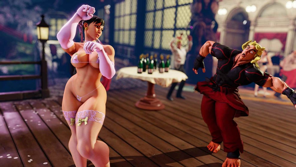 Naked Ibuki from Street Fighter 5