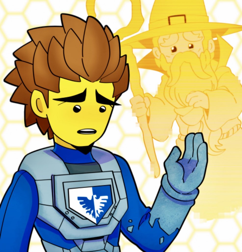 Lego Nezo Nits Glue and Macey