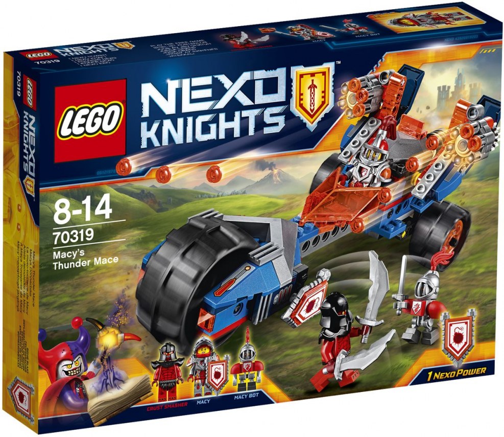 Designer LEGO NEXO KNIGHTS 853676 Knights with weapons