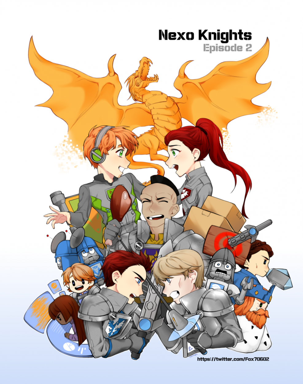 Aaron Neszo Knights Art