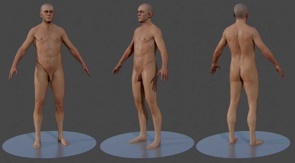 Characters from the Rasta naked