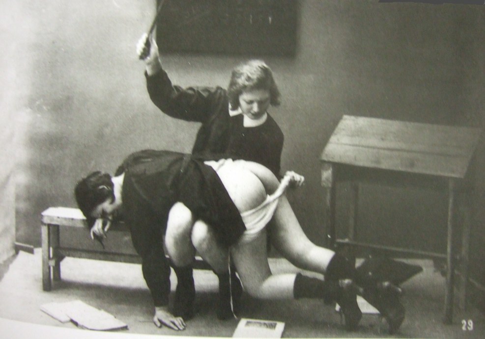 Erotic spanking retro