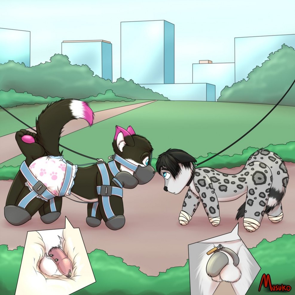 ABDL Furry Straitjackets Skidoo Hentai