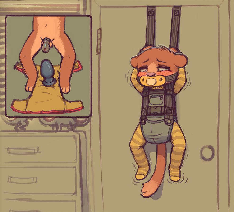 Anime Diaper ABDL Robot Nanny BDSM