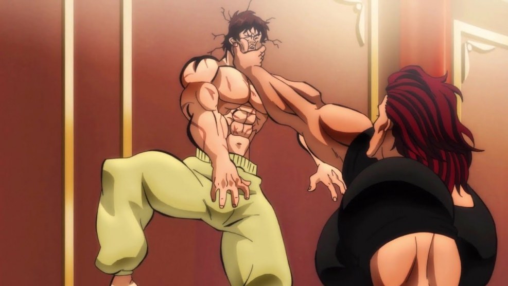 Hanma Yujiro against tanks 2020