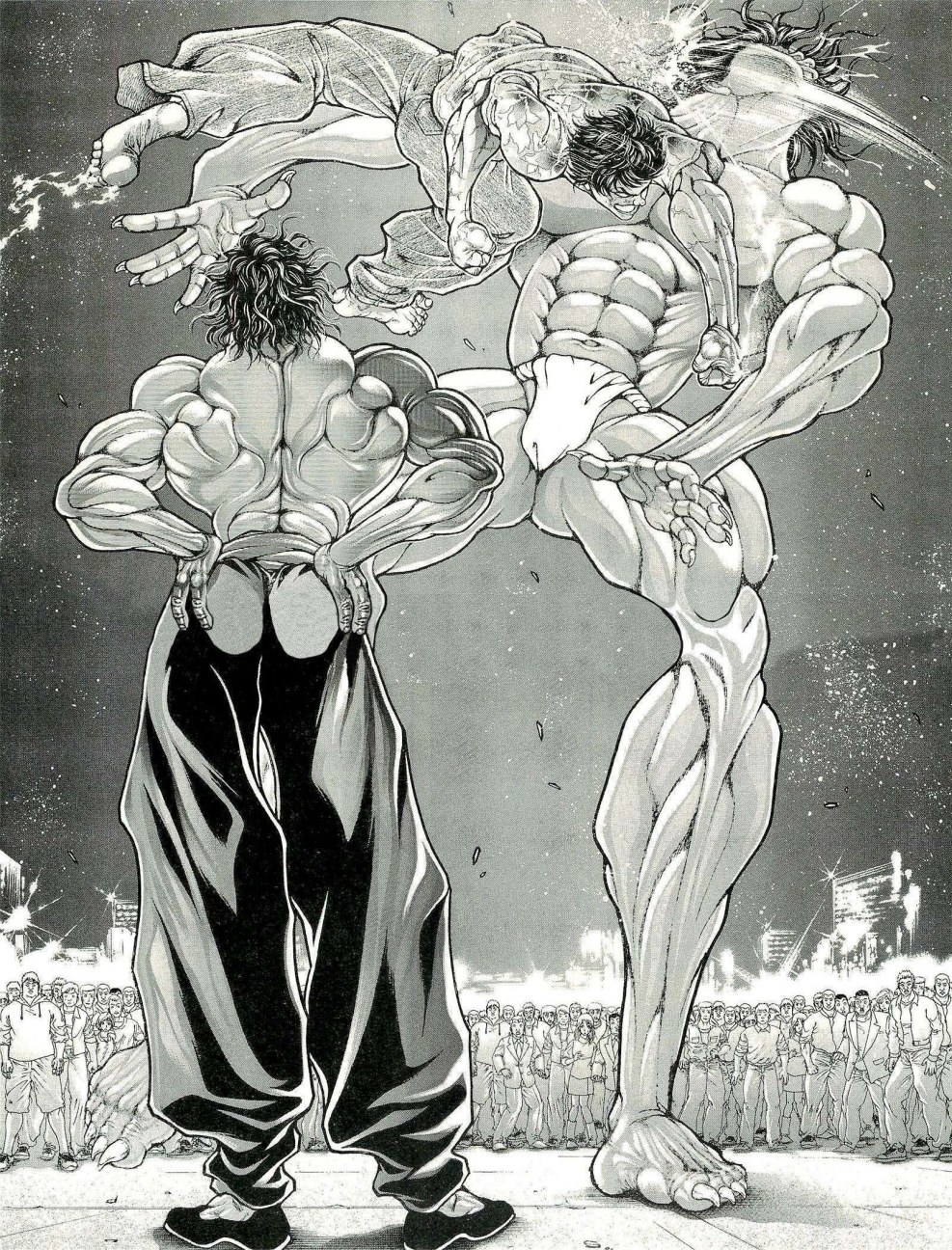 Hanma Yujiro and Tanks