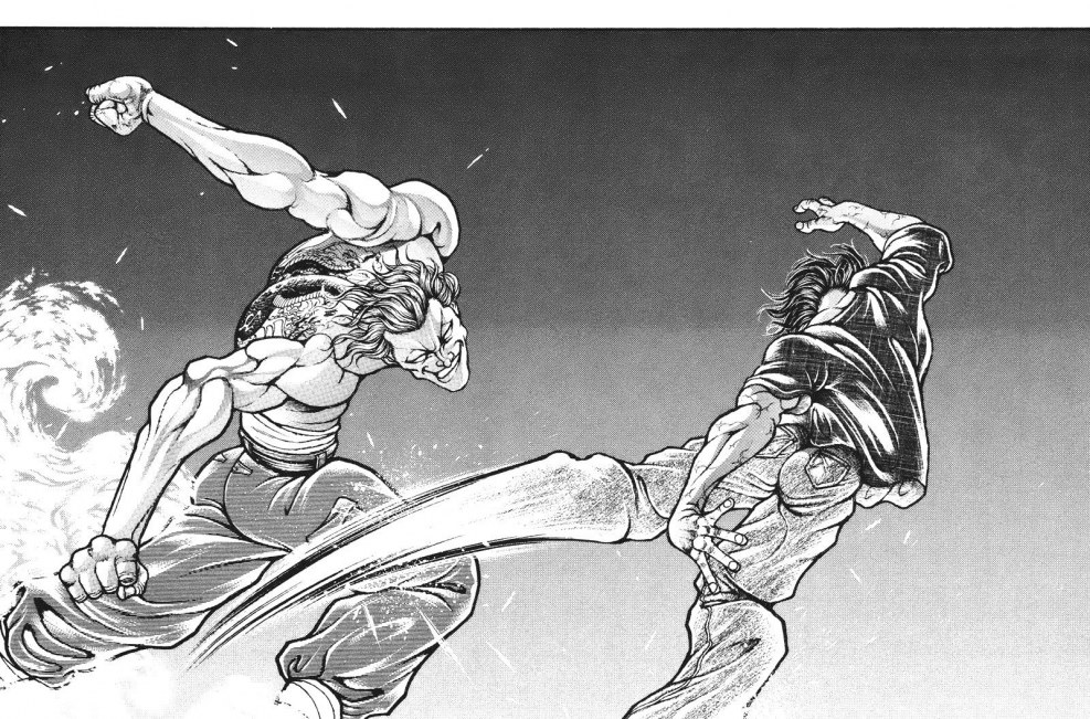 Hanma Yujiro Manga in Russian