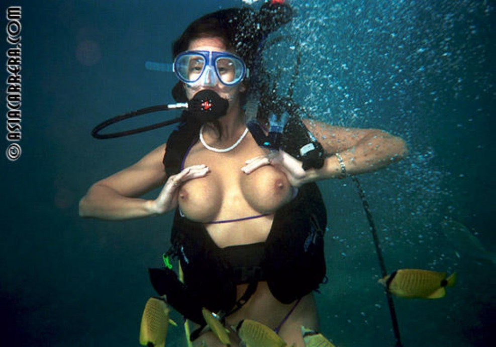 Diving girl