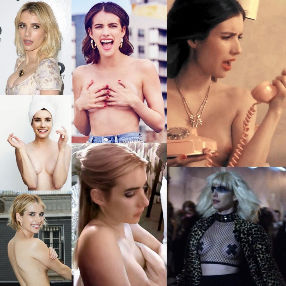 Emma Roberts Naked in the film
