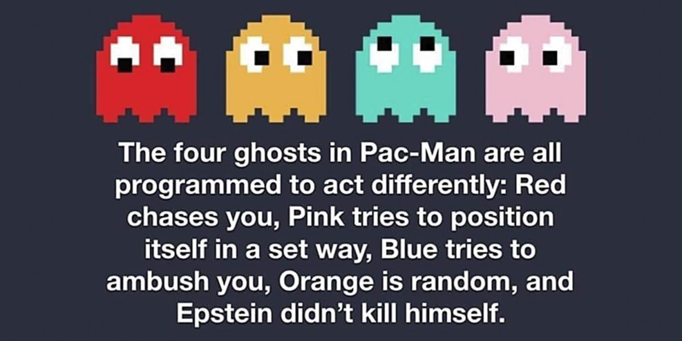 INKY BLINKY PINKY AND CLYDE