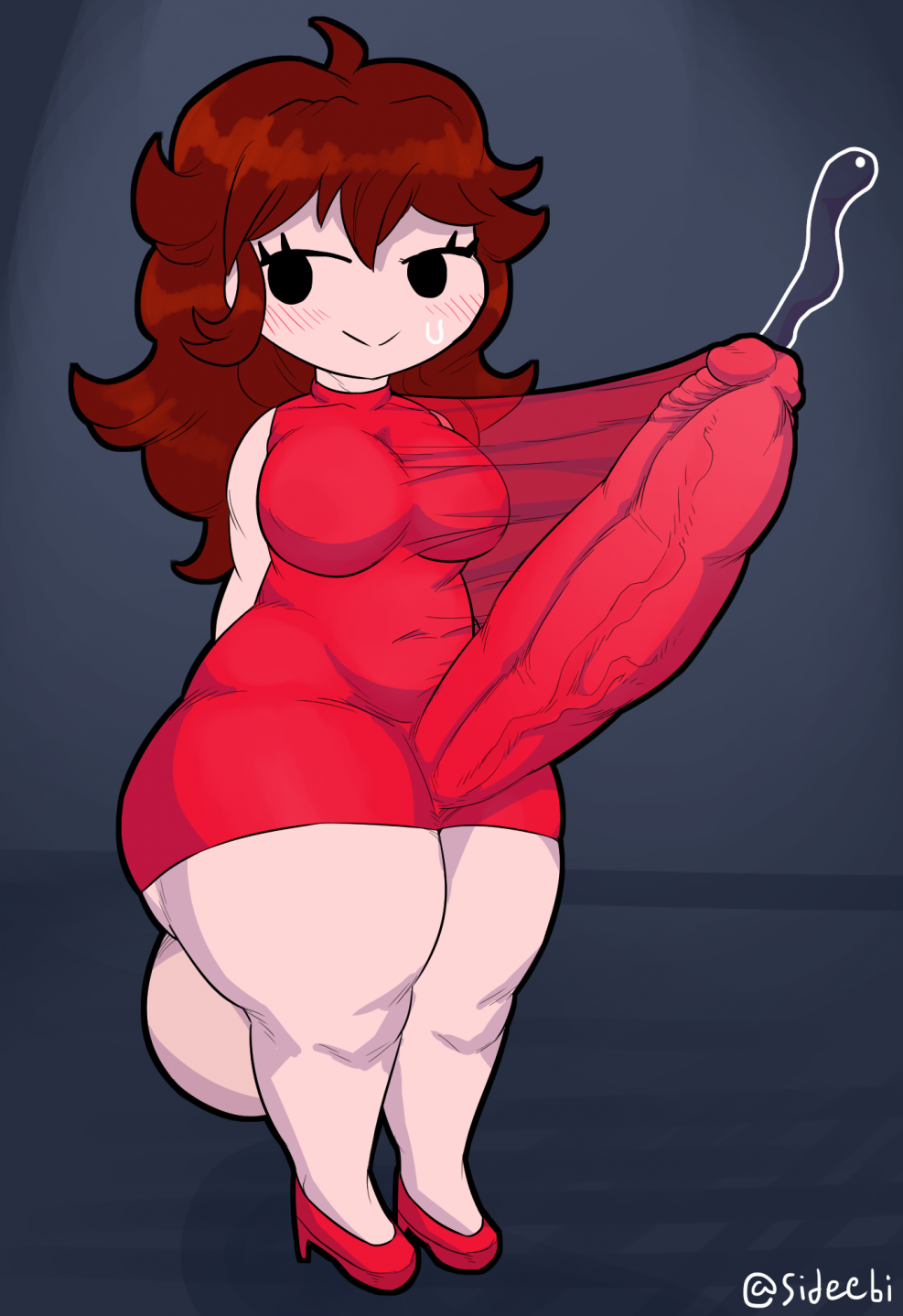 Frayda Knight Funkin Futanari