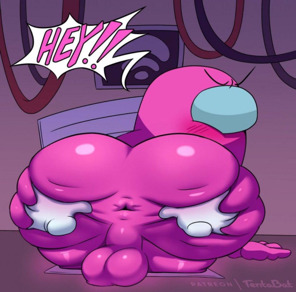 Hentai Among speakers pink